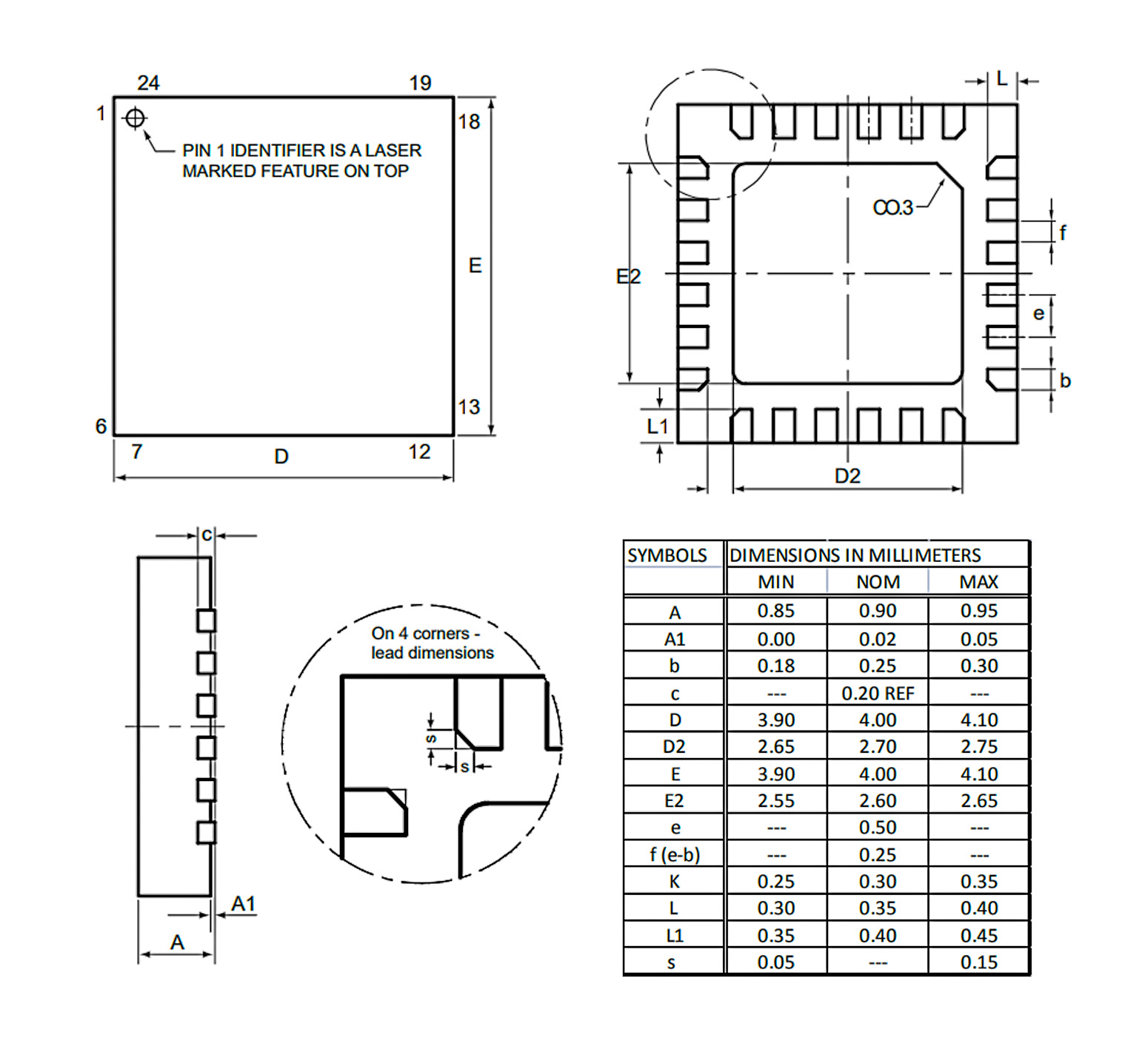 MPU-6050 package